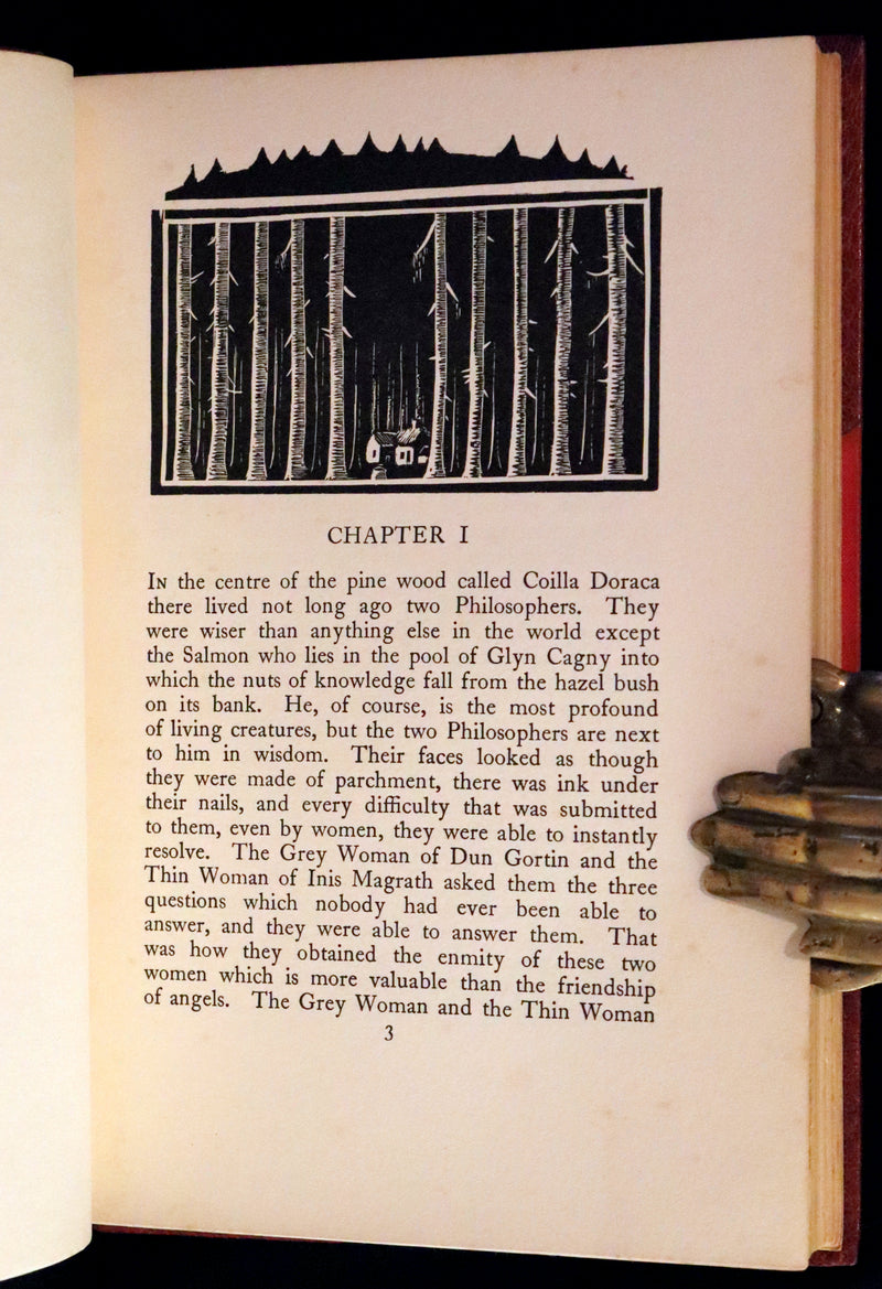 1926 Rare 1stED bound by Bayntun - The Crock of Gold by James Stephen & illustrated by Thomas Mackenzie.