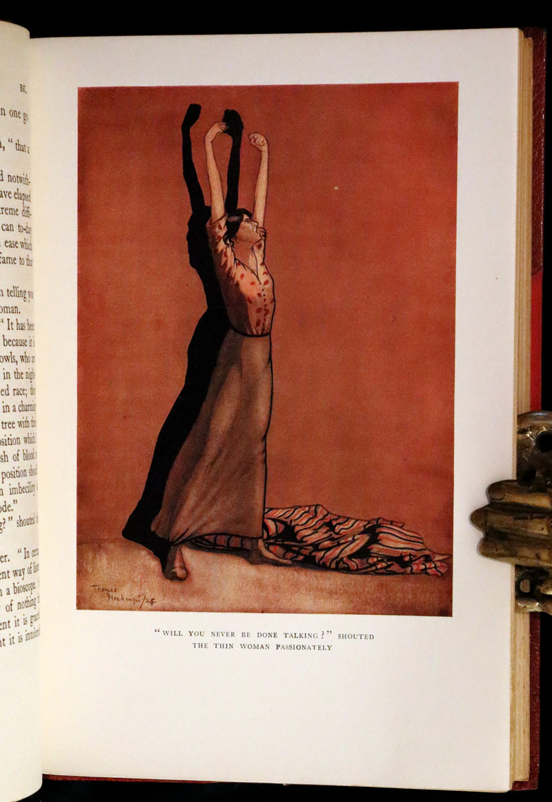 1926 Rare 1stED bound by Bayntun - The Crock of Gold by James Stephen & illustrated by Thomas Mackenzie.