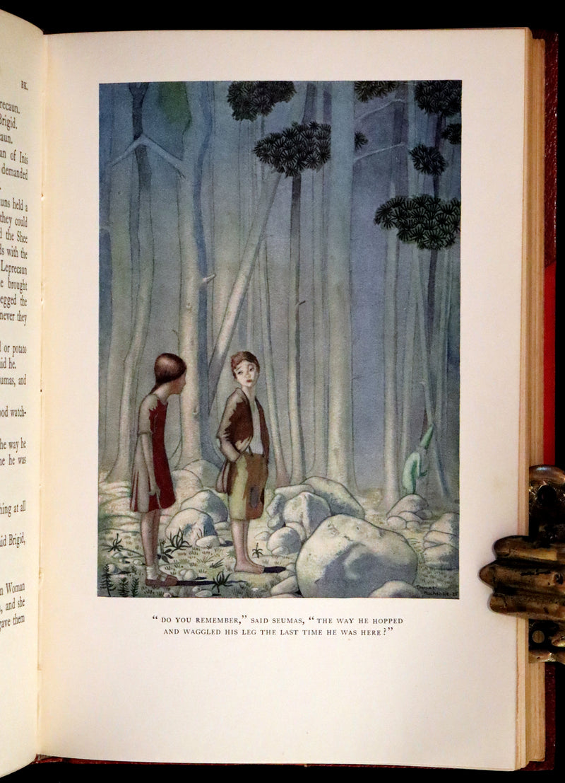 1926 Rare 1stED bound by Bayntun - The Crock of Gold by James Stephen & illustrated by Thomas Mackenzie.