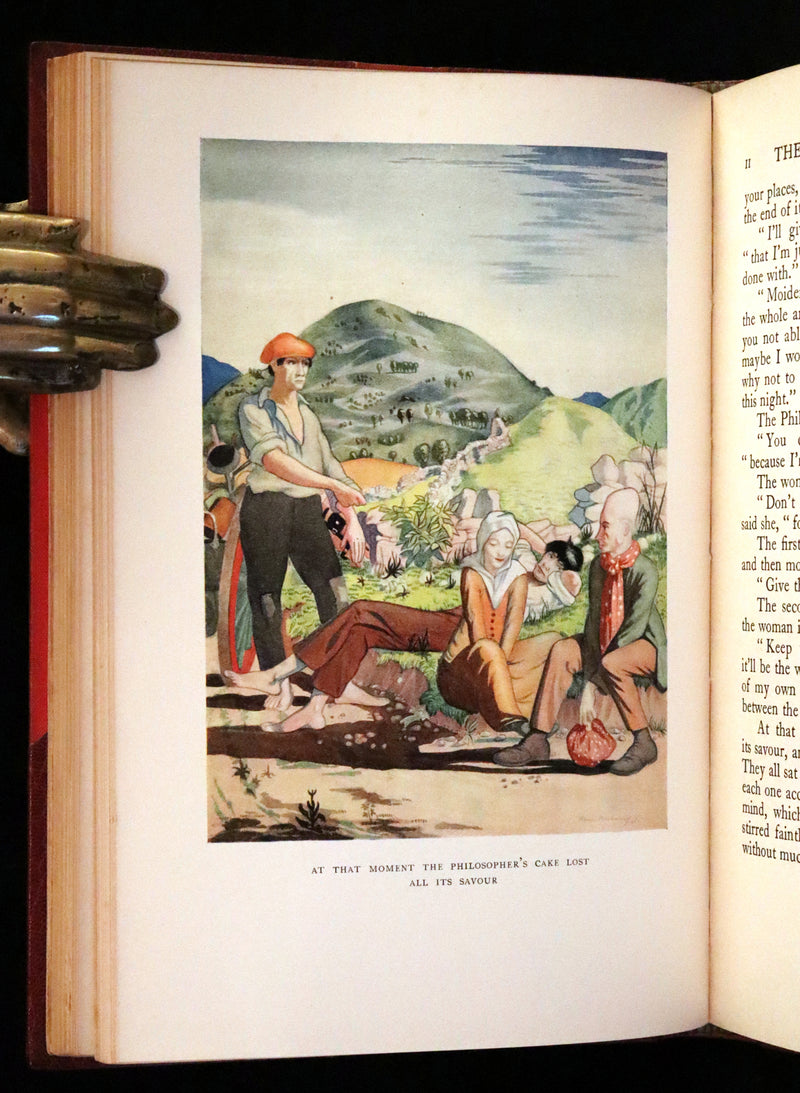 1926 Rare 1stED bound by Bayntun - The Crock of Gold by James Stephen & illustrated by Thomas Mackenzie.