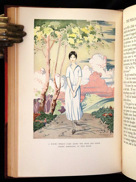 1926 Rare 1stED bound by Bayntun - The Crock of Gold by James Stephen & illustrated by Thomas Mackenzie.