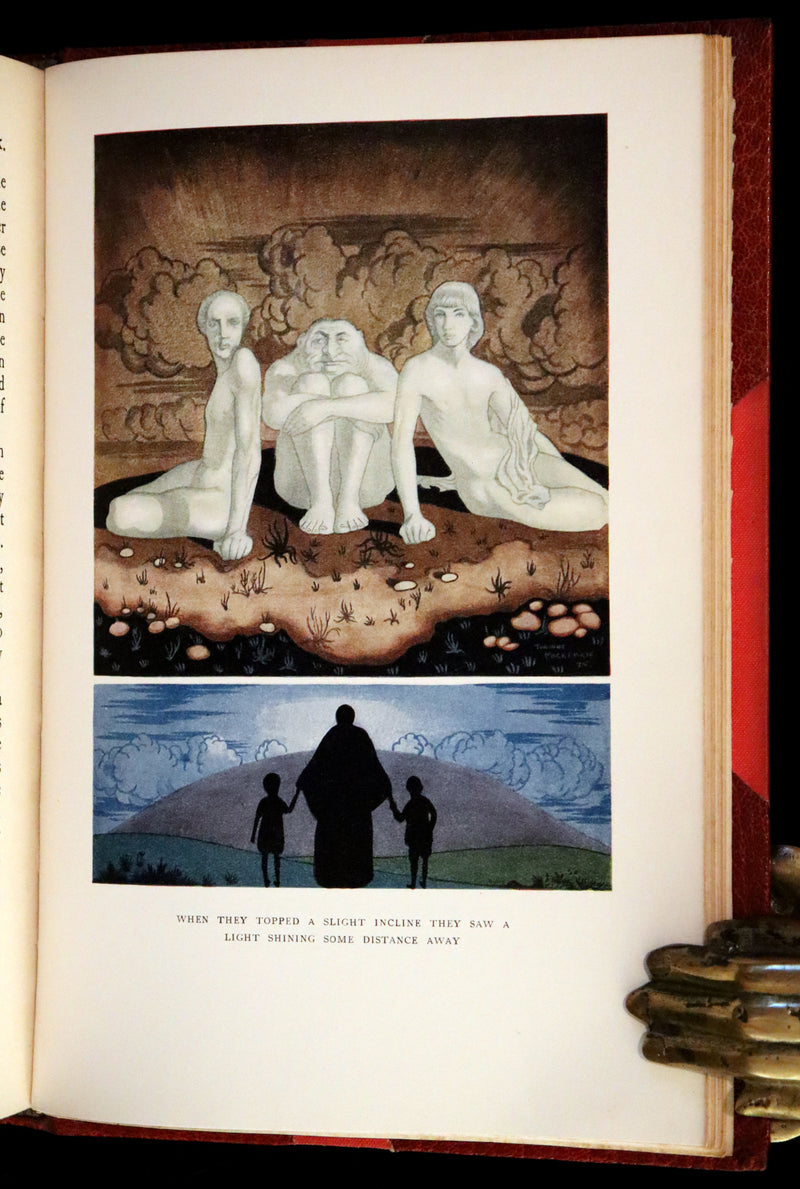 1926 Rare 1stED bound by Bayntun - The Crock of Gold by James Stephen & illustrated by Thomas Mackenzie.