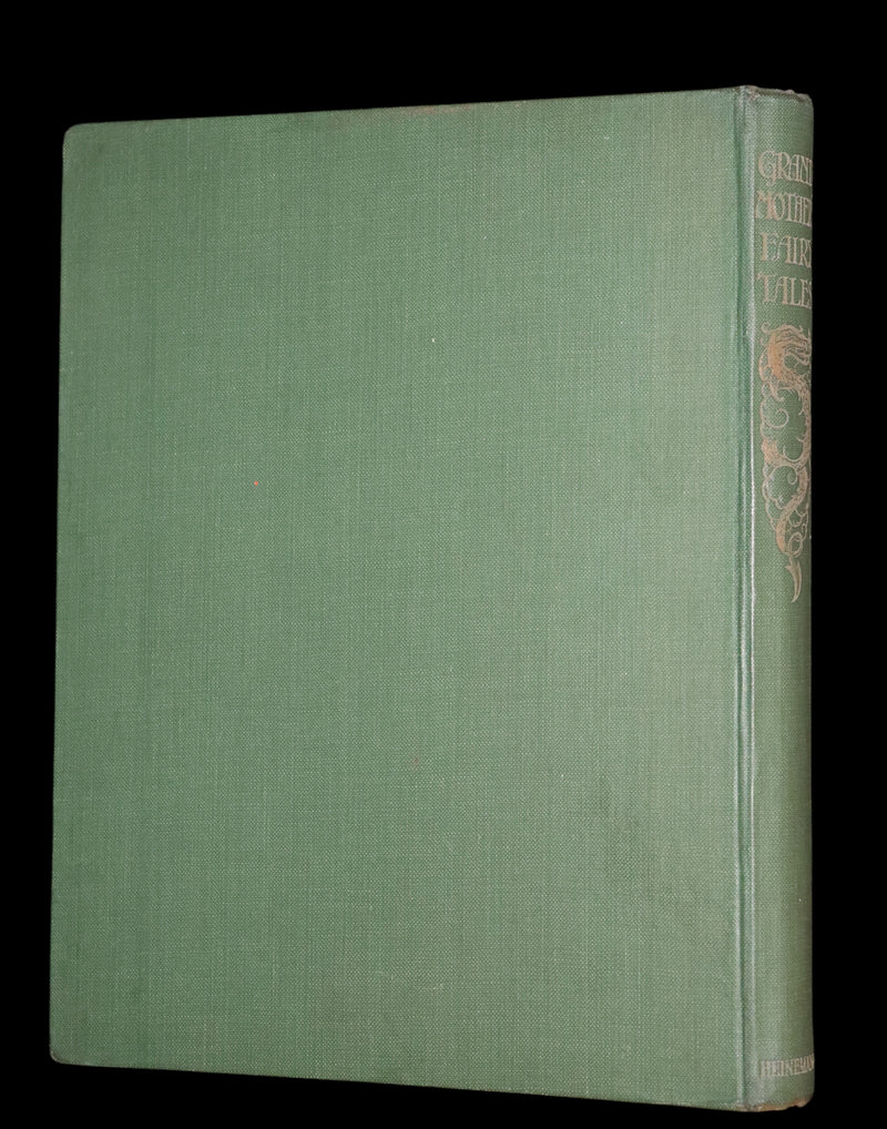 1915 Rare First Edition - Grandmother's Fairy Tales by Charles Robert Dumas Illustrated by Maurice Lalau.