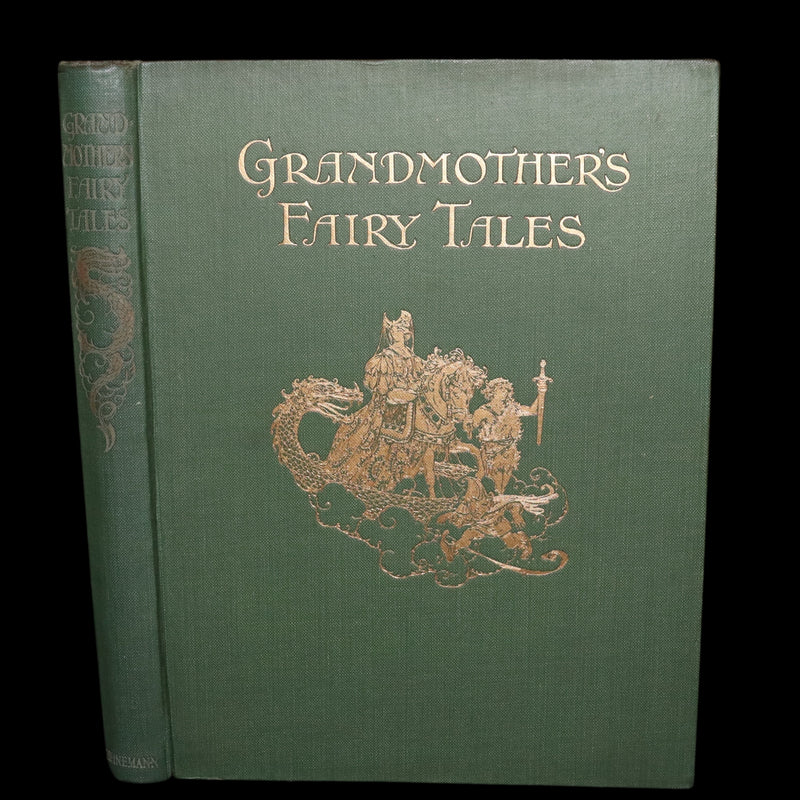 1915 Rare First Edition - Grandmother's Fairy Tales by Charles Robert Dumas Illustrated by Maurice Lalau.