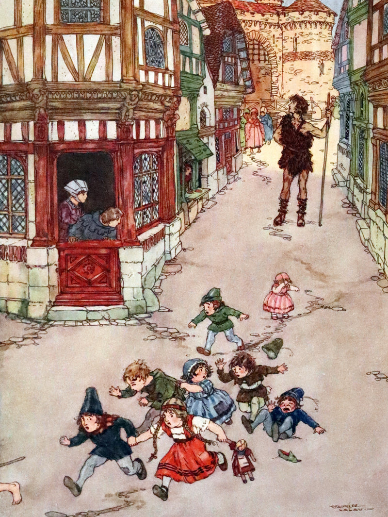 1915 Rare First Edition - Grandmother's Fairy Tales by Charles Robert Dumas Illustrated by Maurice Lalau.