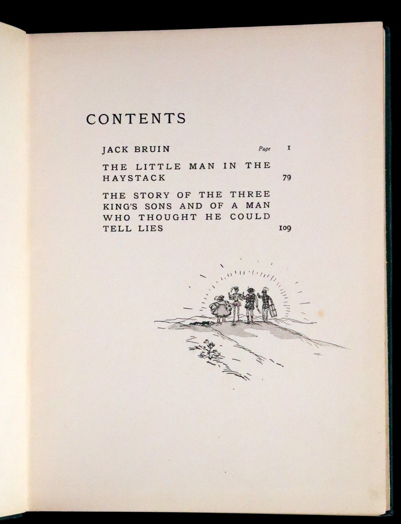 1915 Rare First Edition - Grandmother's Fairy Tales by Charles Robert Dumas Illustrated by Maurice Lalau.
