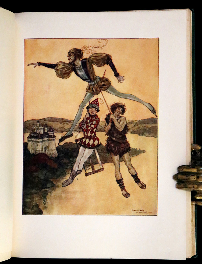 1915 Rare First Edition - Grandmother's Fairy Tales by Charles Robert Dumas Illustrated by Maurice Lalau.