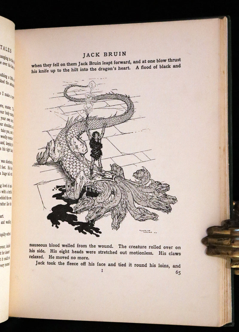 1915 Rare First Edition - Grandmother's Fairy Tales by Charles Robert Dumas Illustrated by Maurice Lalau.