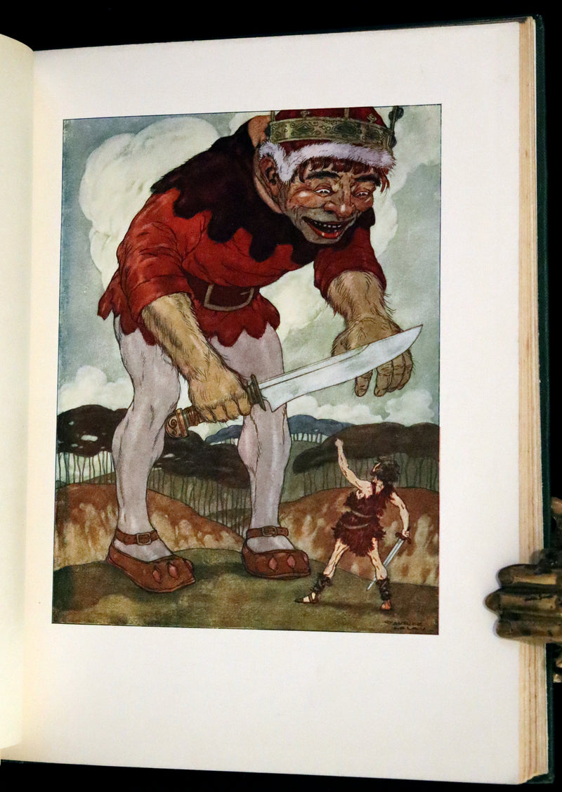 1915 Rare First Edition - Grandmother's Fairy Tales by Charles Robert Dumas Illustrated by Maurice Lalau.