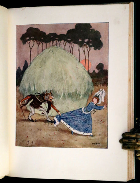 1915 Rare First Edition - Grandmother's Fairy Tales by Charles Robert Dumas Illustrated by Maurice Lalau.