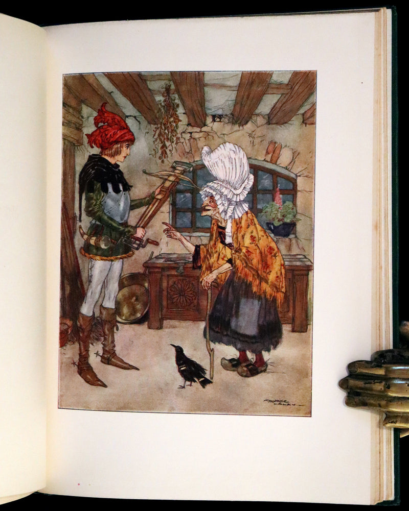 1915 Rare First Edition - Grandmother's Fairy Tales by Charles Robert Dumas Illustrated by Maurice Lalau.