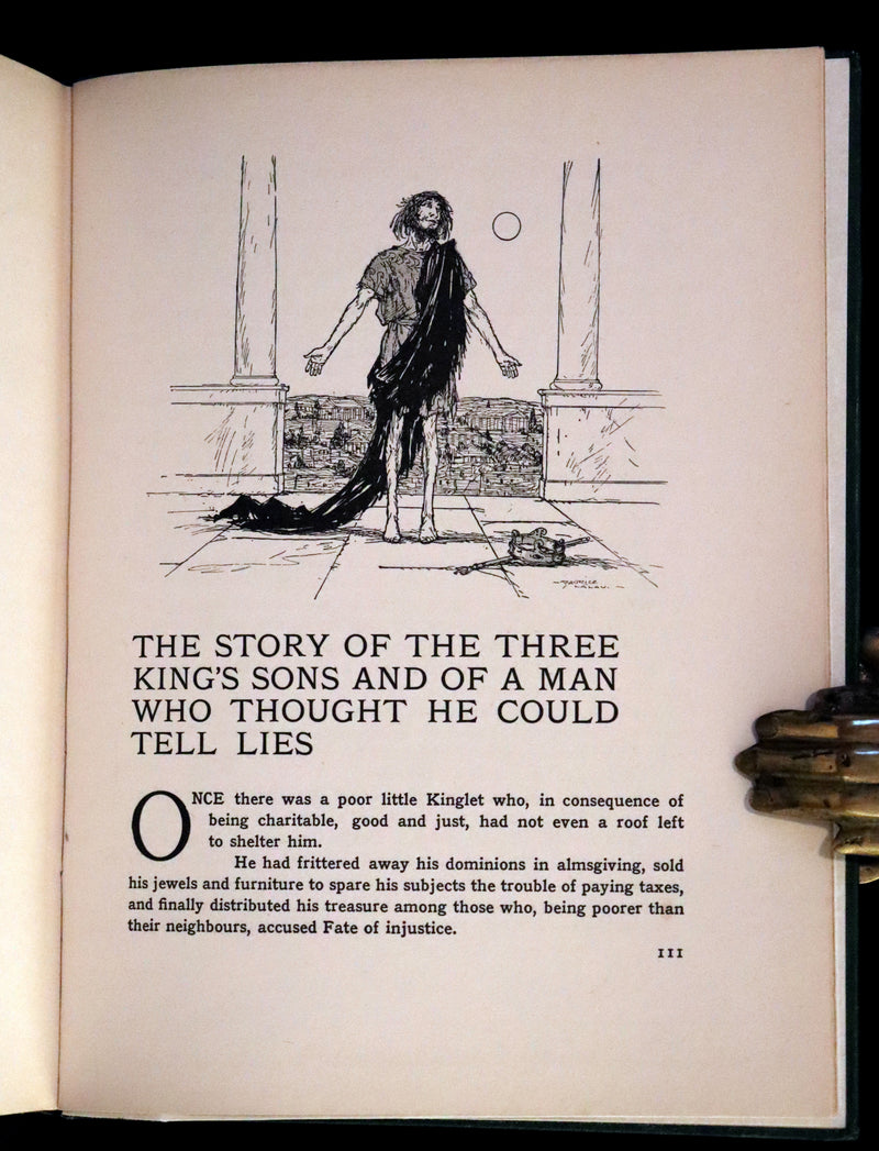 1915 Rare First Edition - Grandmother's Fairy Tales by Charles Robert Dumas Illustrated by Maurice Lalau.