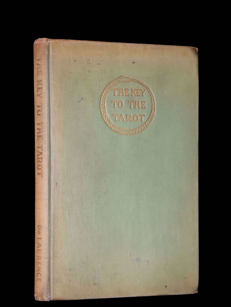 1918 Scarce Color Edition - The Illustrated KEY to the TAROT, The Veil of Divination by de Laurence.