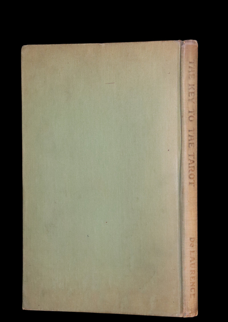 1918 Scarce Color Edition - The Illustrated KEY to the TAROT, The Veil of Divination by de Laurence.