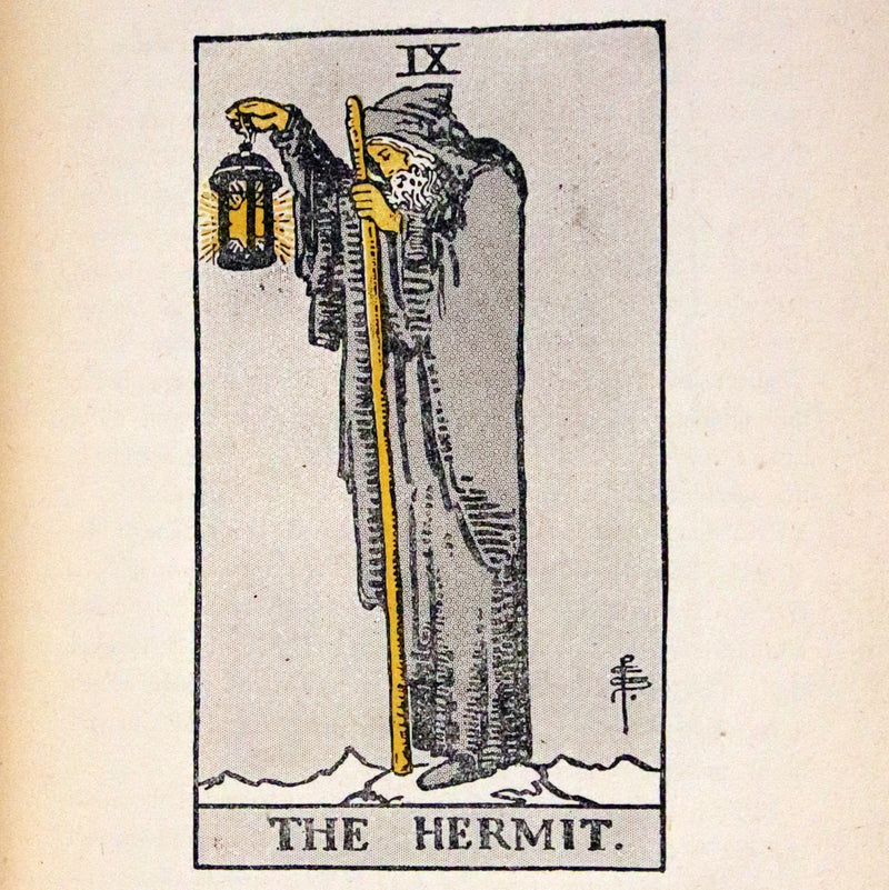 1918 Scarce Color Edition - The Illustrated KEY to the TAROT, The Veil of Divination by de Laurence.