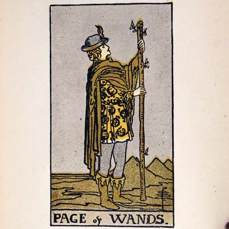 1918 Scarce Color Edition - The Illustrated KEY to the TAROT, The Veil of Divination by de Laurence.