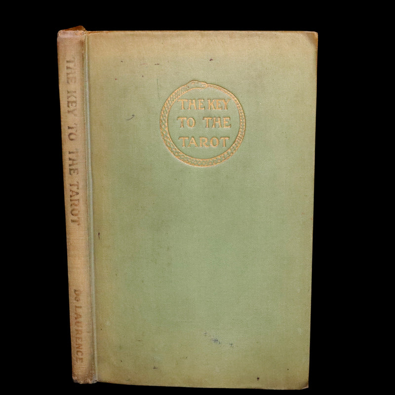1918 Scarce Color Edition - The Illustrated KEY to the TAROT, The Veil of Divination by de Laurence.