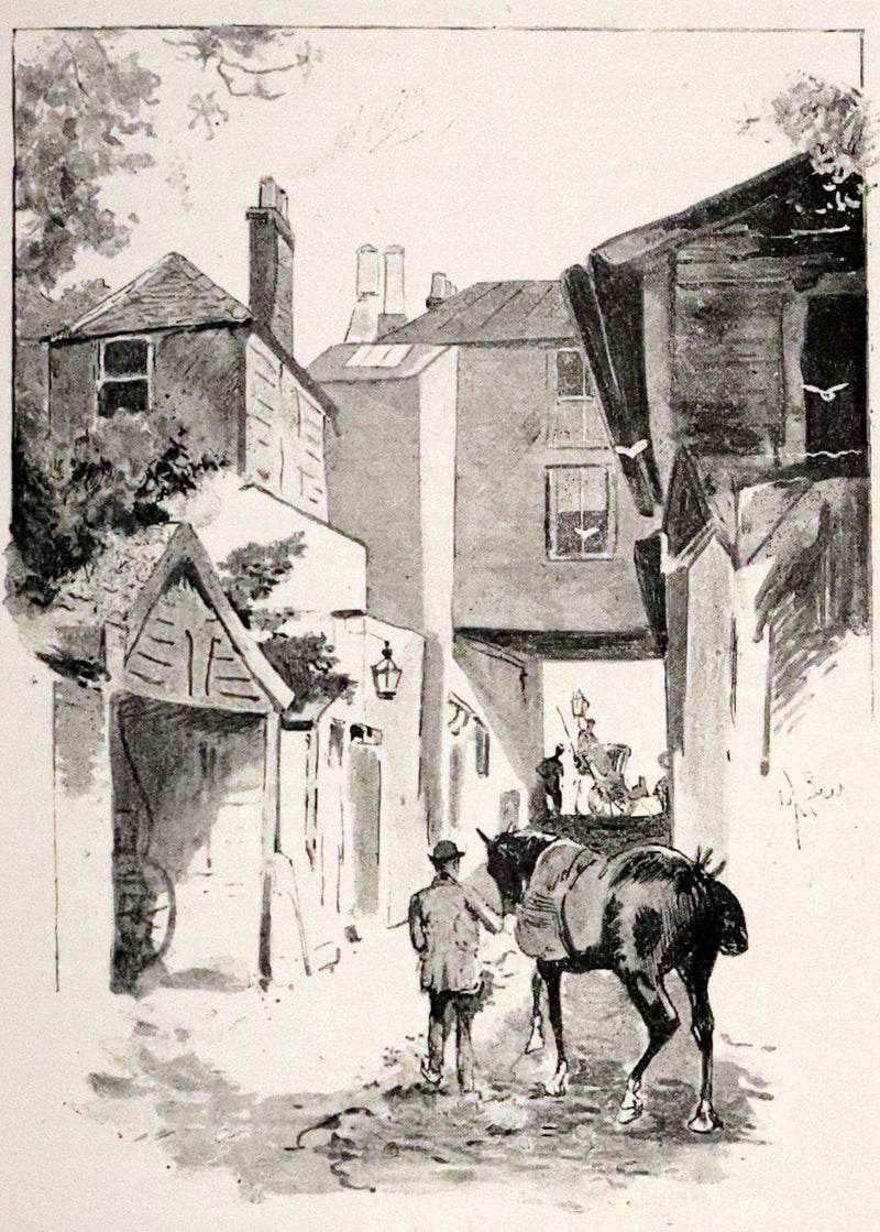 1894 Scarce First Illustrated Edition by John Beer - BLACK BEAUTY, Autobiography of a Horse by A. Sewell.