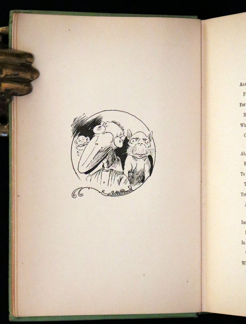 1893 Scarce Crowell Edition - Alice's Adventures in Wonderland by Lewis Carroll.