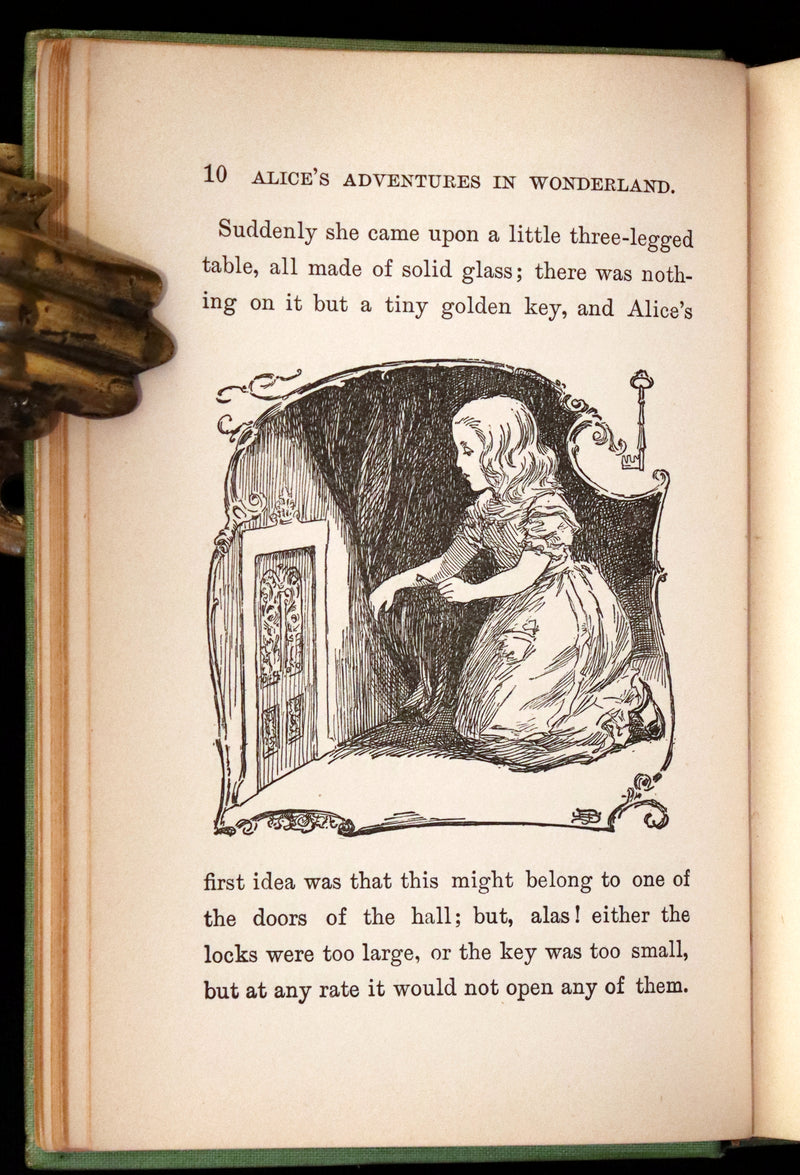 1893 Scarce Crowell Edition - Alice's Adventures in Wonderland by Lewis Carroll.