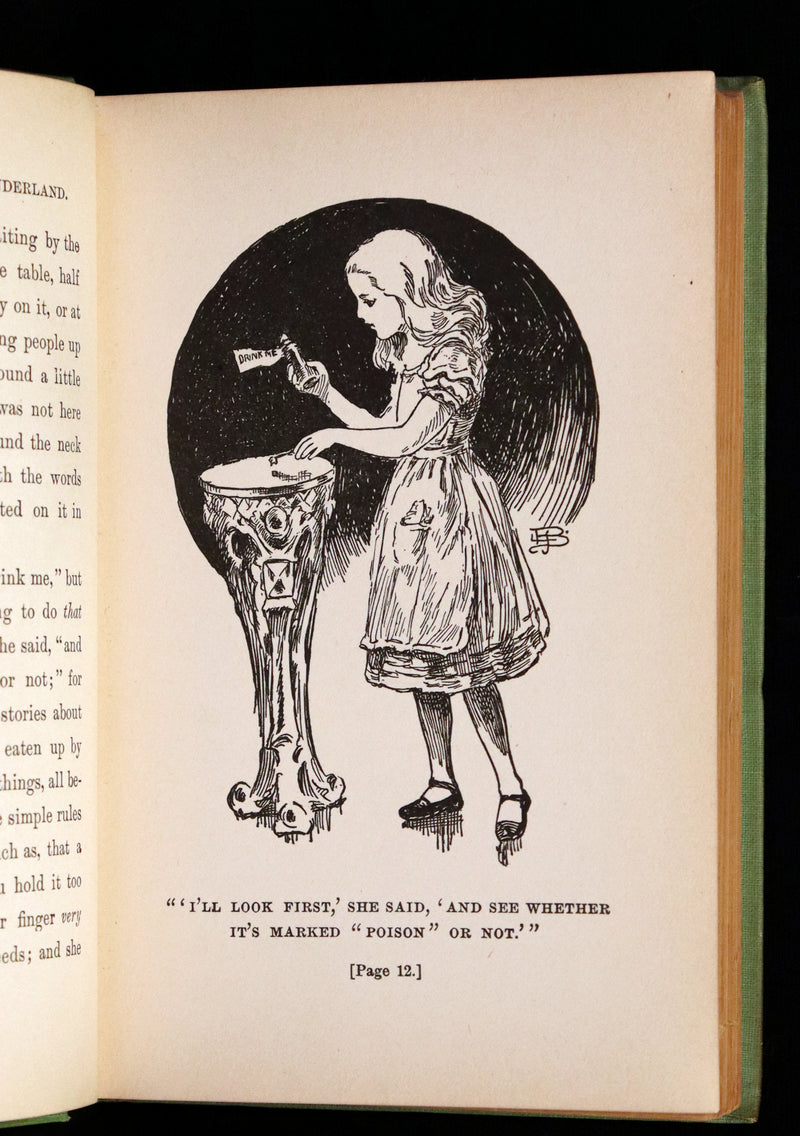 1893 Scarce Crowell Edition - Alice's Adventures in Wonderland by Lewis Carroll.