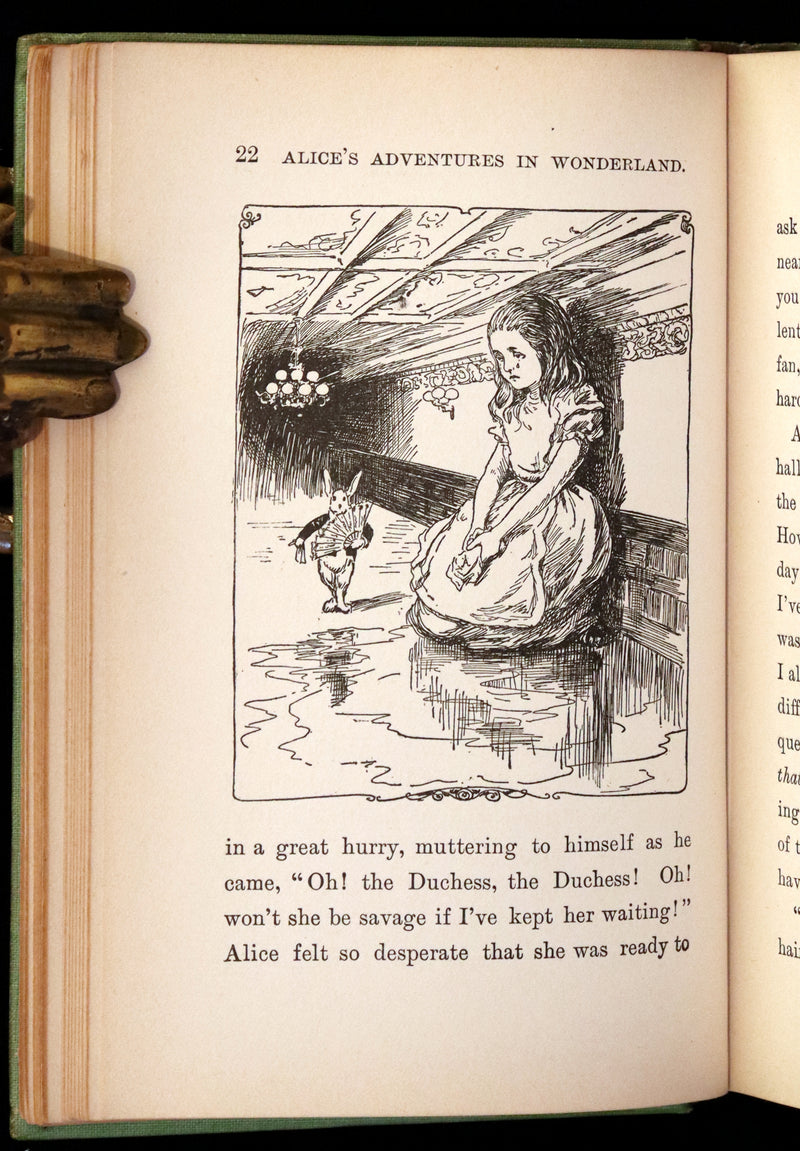 1893 Scarce Crowell Edition - Alice's Adventures in Wonderland by Lewis Carroll.