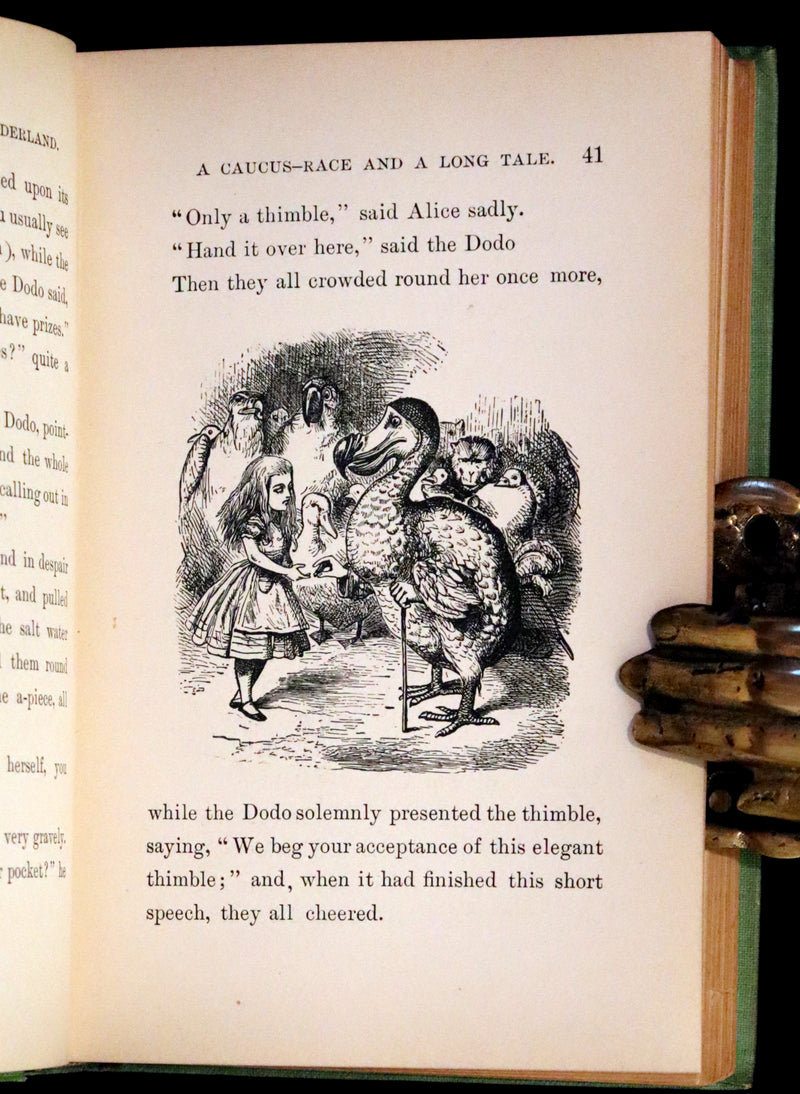 1893 Scarce Crowell Edition - Alice's Adventures in Wonderland by Lewis Carroll.