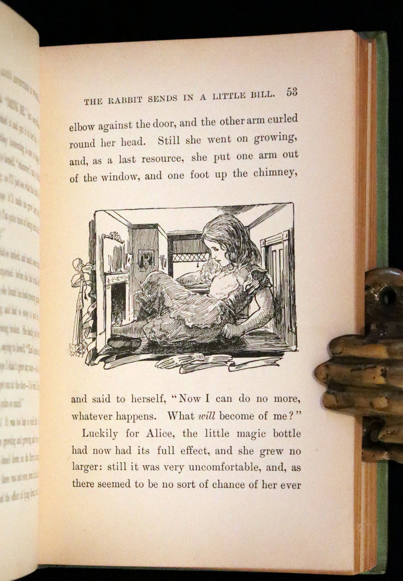 1893 Scarce Crowell Edition - Alice's Adventures in Wonderland by Lewis Carroll.