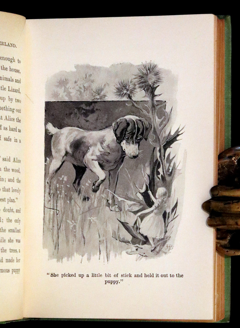 1893 Scarce Crowell Edition - Alice's Adventures in Wonderland by Lewis Carroll.