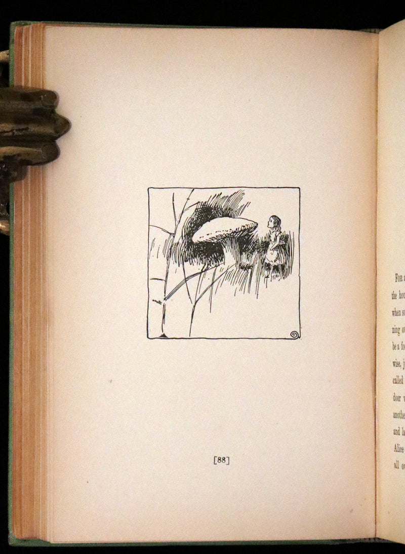 1893 Scarce Crowell Edition - Alice's Adventures in Wonderland by Lewis Carroll.