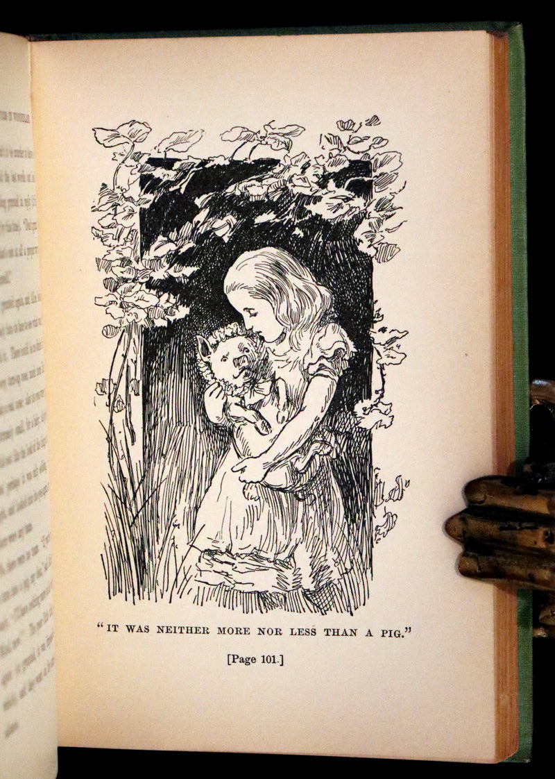 1893 Scarce Crowell Edition - Alice's Adventures in Wonderland by Lewis Carroll.