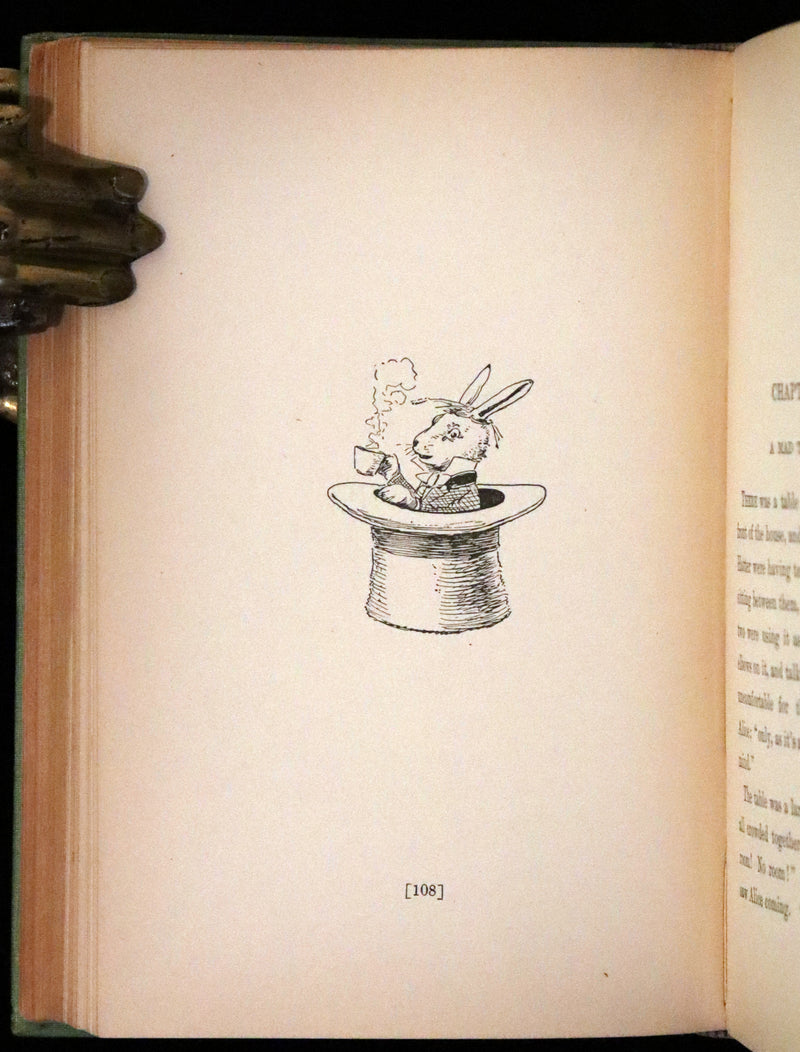 1893 Scarce Crowell Edition - Alice's Adventures in Wonderland by Lewis Carroll.