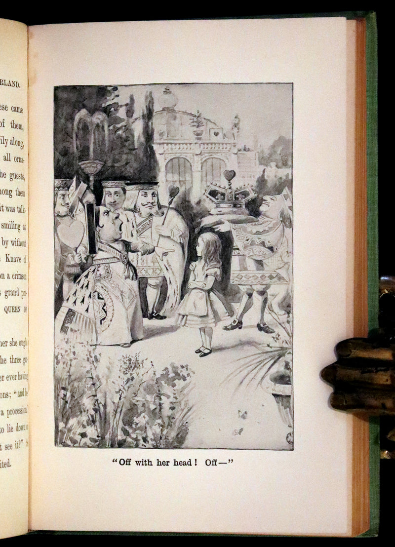 1893 Scarce Crowell Edition - Alice's Adventures in Wonderland by Lewis Carroll.
