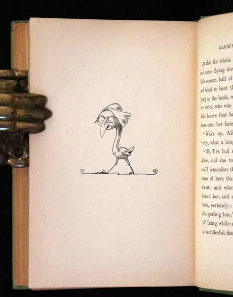1893 Scarce Crowell Edition - Alice's Adventures in Wonderland by Lewis Carroll.