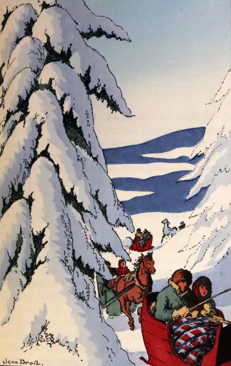 1932 Rare First Limited French Edition - Maria Chapdelaine by Louis Hemon illustrated by Jean Droit.