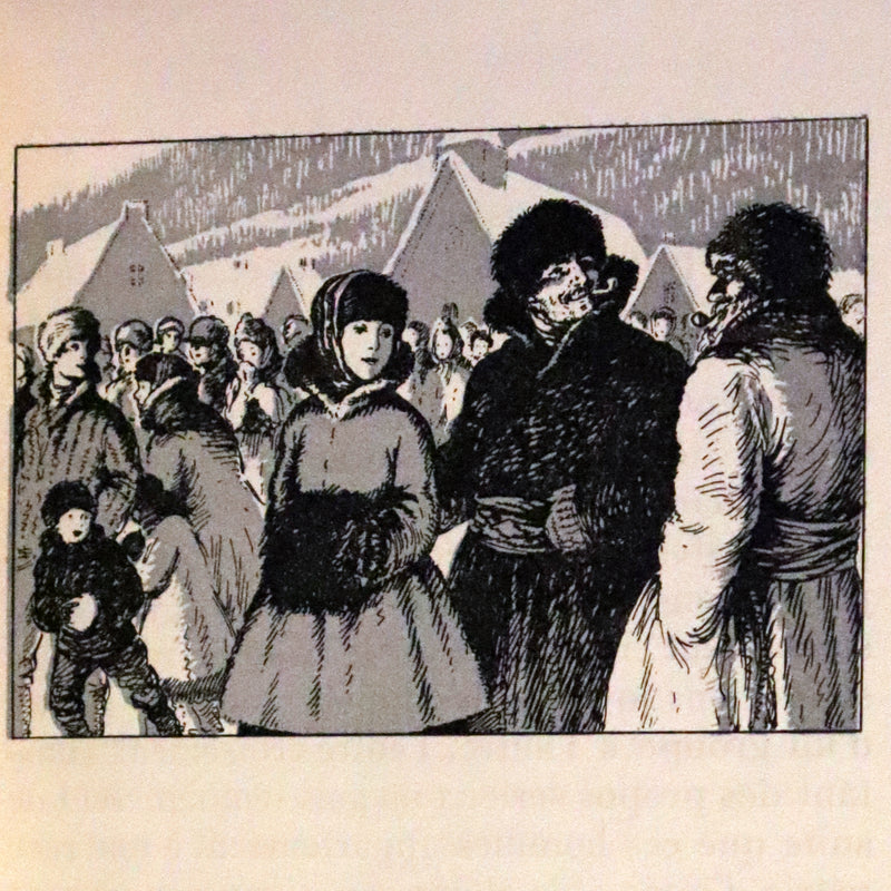 1932 Rare First Limited French Edition - Maria Chapdelaine by Louis Hemon illustrated by Jean Droit.