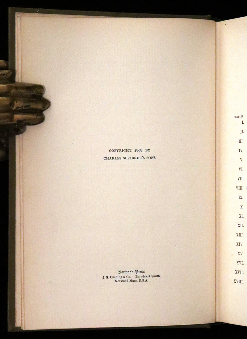 1898 Rare First Edition - In Pirate Waters, A Tale of the American Navy by Kirk Munroe. Illustrated.