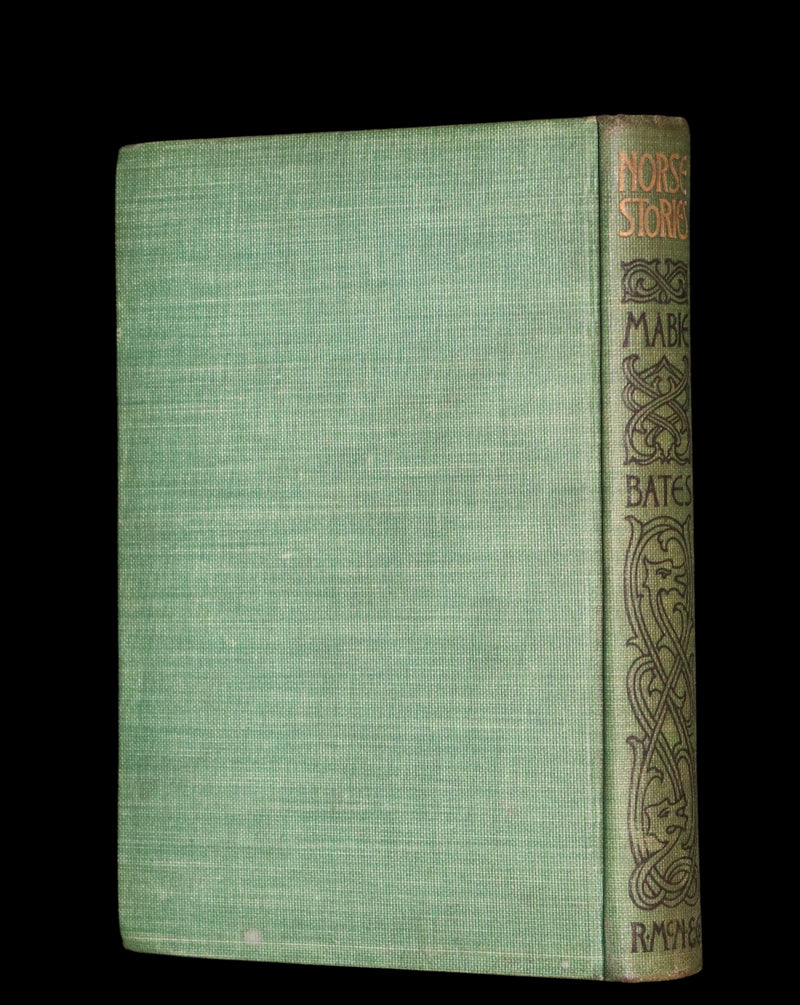 1902 Rare Book - Norse Stories Retold from the Eddas by H.W. Mabie Illustrated by George Wright.
