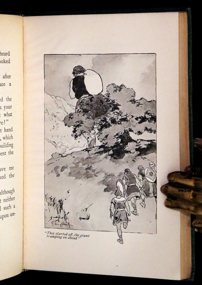 1902 Rare Book - Norse Stories Retold from the Eddas by H.W. Mabie Illustrated by George Wright.