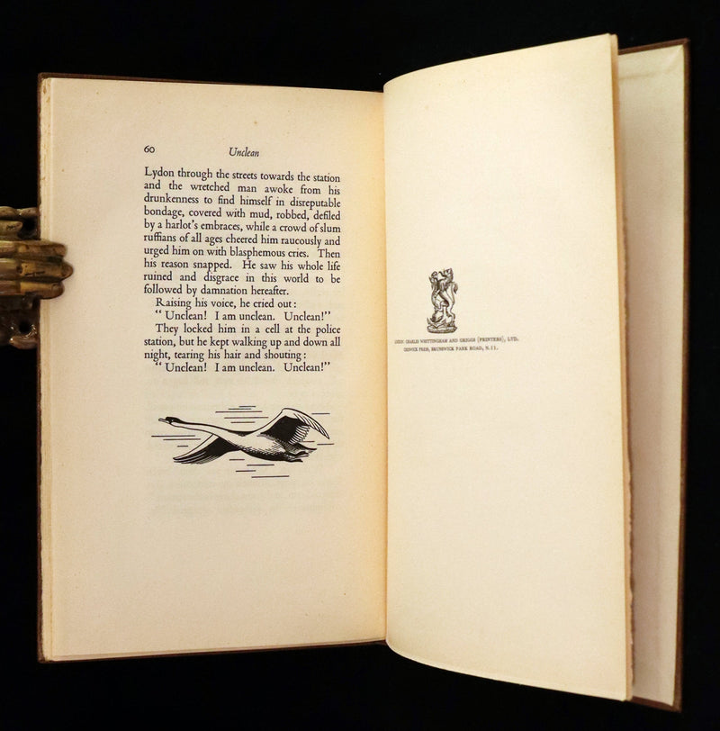 1932 First Limited Edition - The Wild Swan And Other Stories Signed by Irish Writer Liam O'Flaherty.