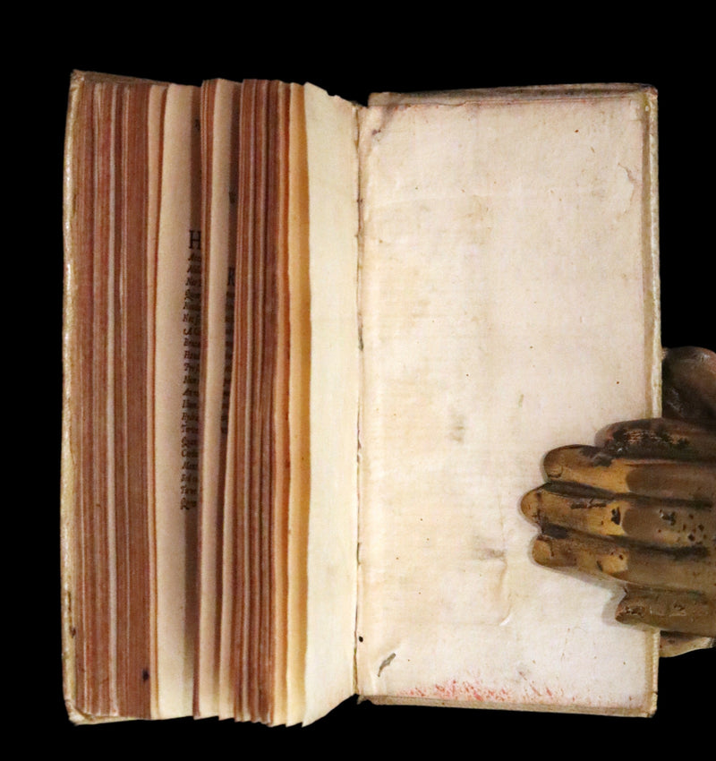 1651 Rare Latin Vellum Book - Lucan's Pharsalia - Civil war between Julius Caesar and the Senate.