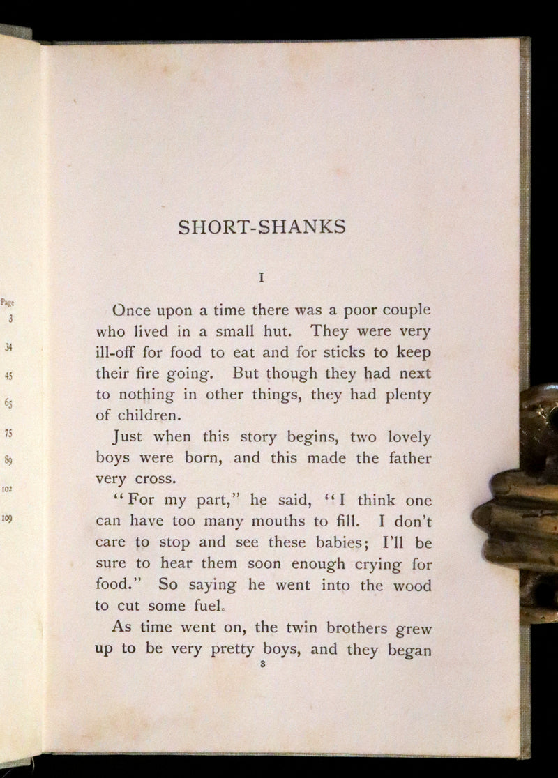 1910 Scarce Book - Shortshanks & Other Tales from the Norse Illustrated by Arthur A. Dixon.