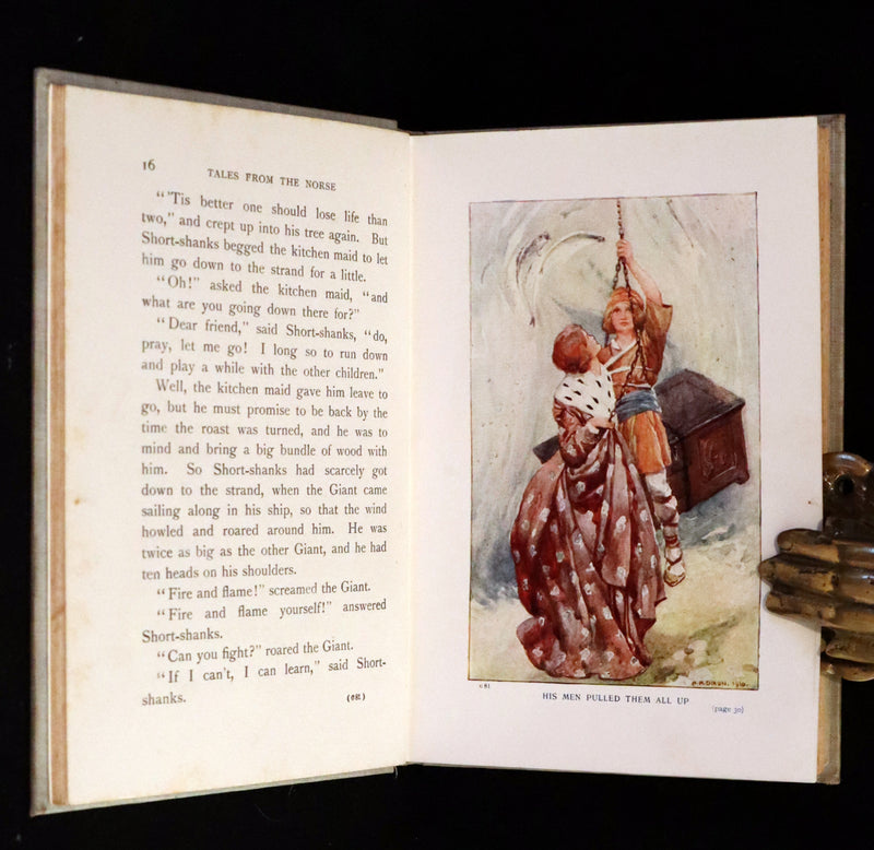 1910 Scarce Book - Shortshanks & Other Tales from the Norse Illustrated by Arthur A. Dixon.