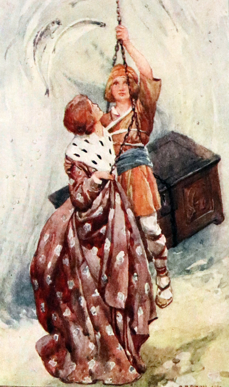 1910 Scarce Book - Shortshanks & Other Tales from the Norse Illustrated by Arthur A. Dixon.