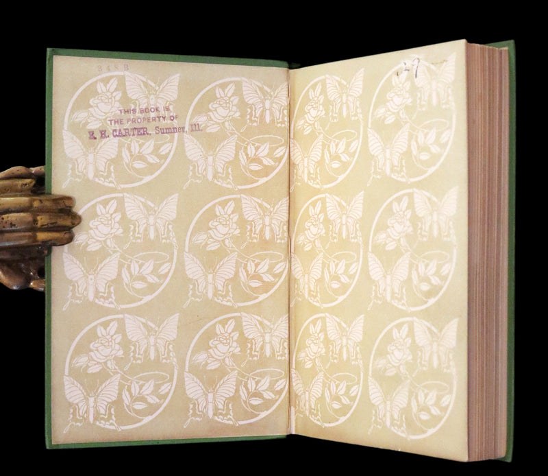 1910 Rare First Edition - The Green Mouse by Robert W. Chambers Illustrated by Edmund Frederick.