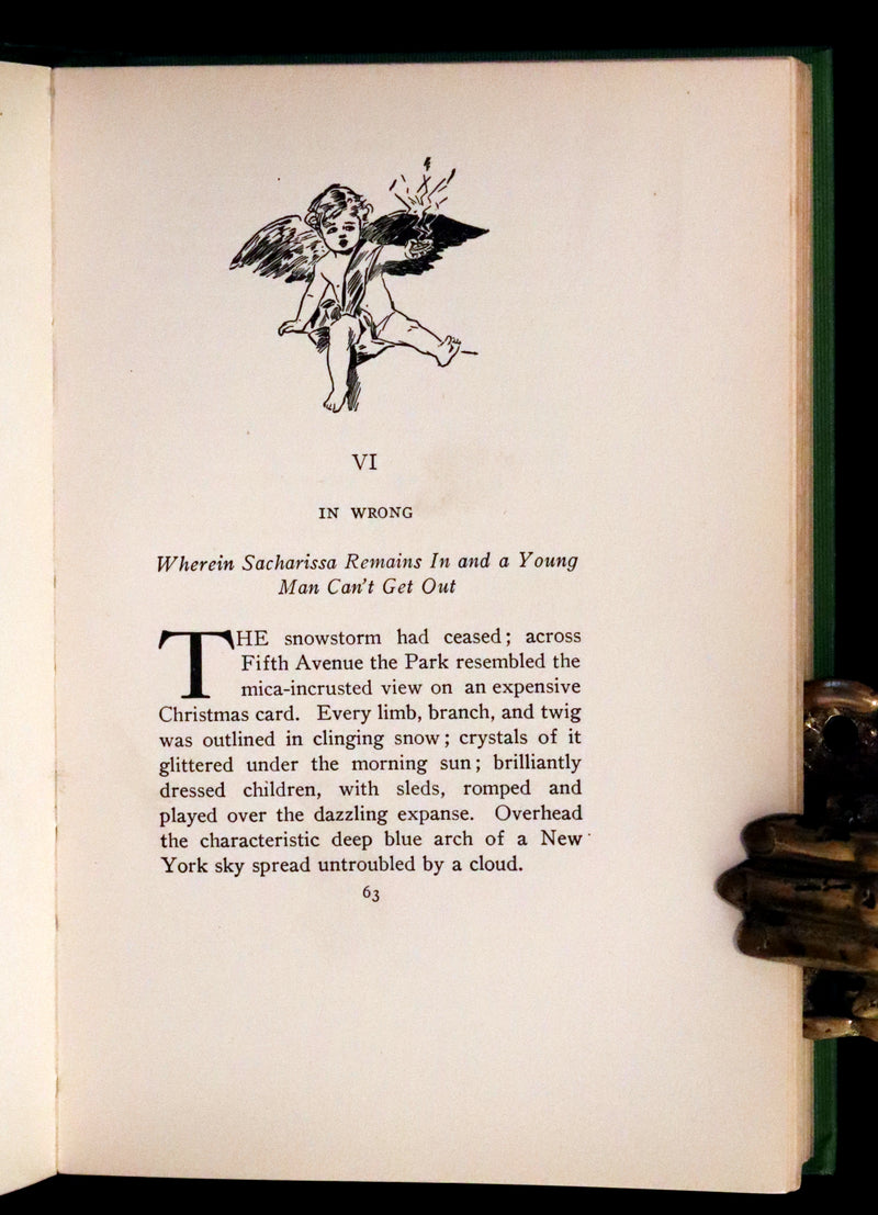 1910 Rare First Edition - The Green Mouse by Robert W. Chambers Illustrated by Edmund Frederick.