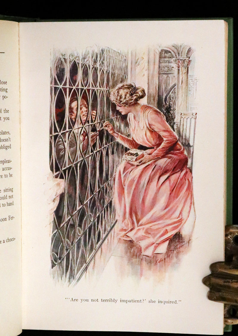 1910 Rare First Edition - The Green Mouse by Robert W. Chambers Illustrated by Edmund Frederick.