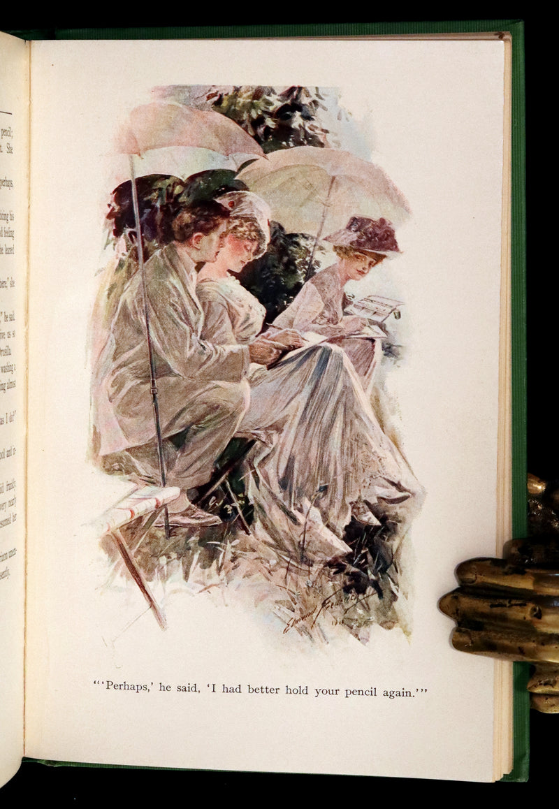 1910 Rare First Edition - The Green Mouse by Robert W. Chambers Illustrated by Edmund Frederick.