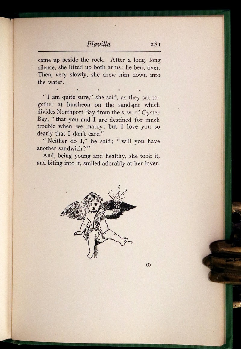 1910 Rare First Edition - The Green Mouse by Robert W. Chambers Illustrated by Edmund Frederick.