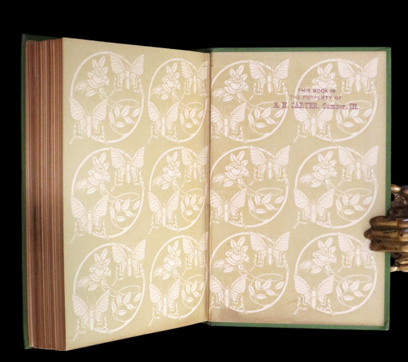 1910 Rare First Edition - The Green Mouse by Robert W. Chambers Illustrated by Edmund Frederick.